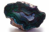Polished Patagonia Crater Agate - Fluorescent! #323828-1